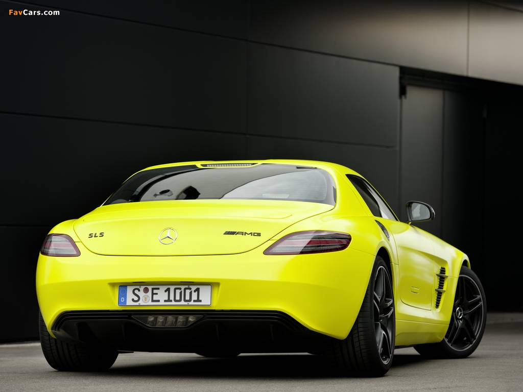 Mercedes-Benz SLS 63 AMG E-Cell Prototype (C197) 2010 wallpapers (1024 x 768)