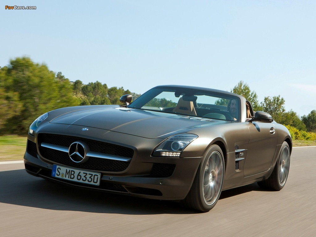 Mercedes-Benz SLS 63 AMG Roadster (R197) 2011 wallpapers (1024 x 768)