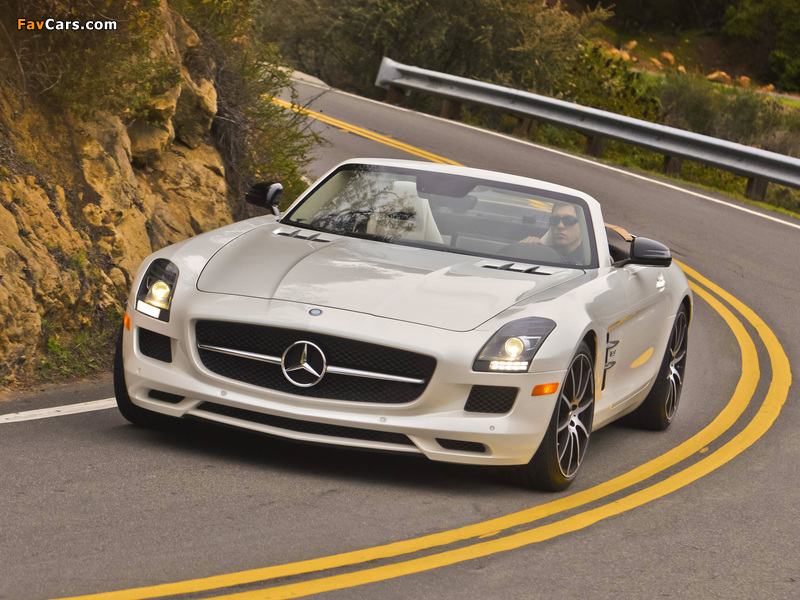 Mercedes-Benz SLS 63 AMG GT Roadster US-spec (R197) 2012 wallpapers (800 x 600)