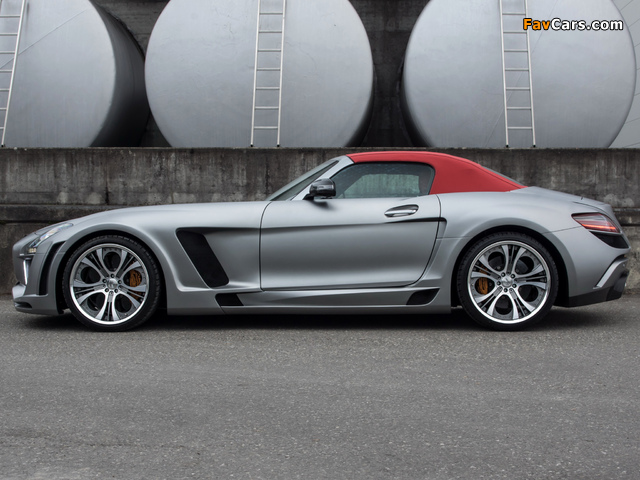 FAB Design Mercedes-Benz SLS 63 AMG Roadster Jetstream (R197) 2012 wallpapers (640 x 480)