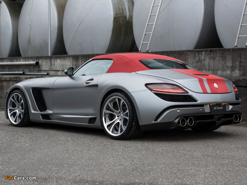 FAB Design Mercedes-Benz SLS 63 AMG Roadster Jetstream (R197) 2012 wallpapers (800 x 600)