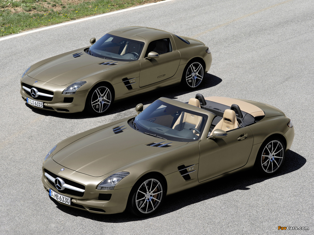 Mercedes-Benz SLS wallpapers (1024 x 768)