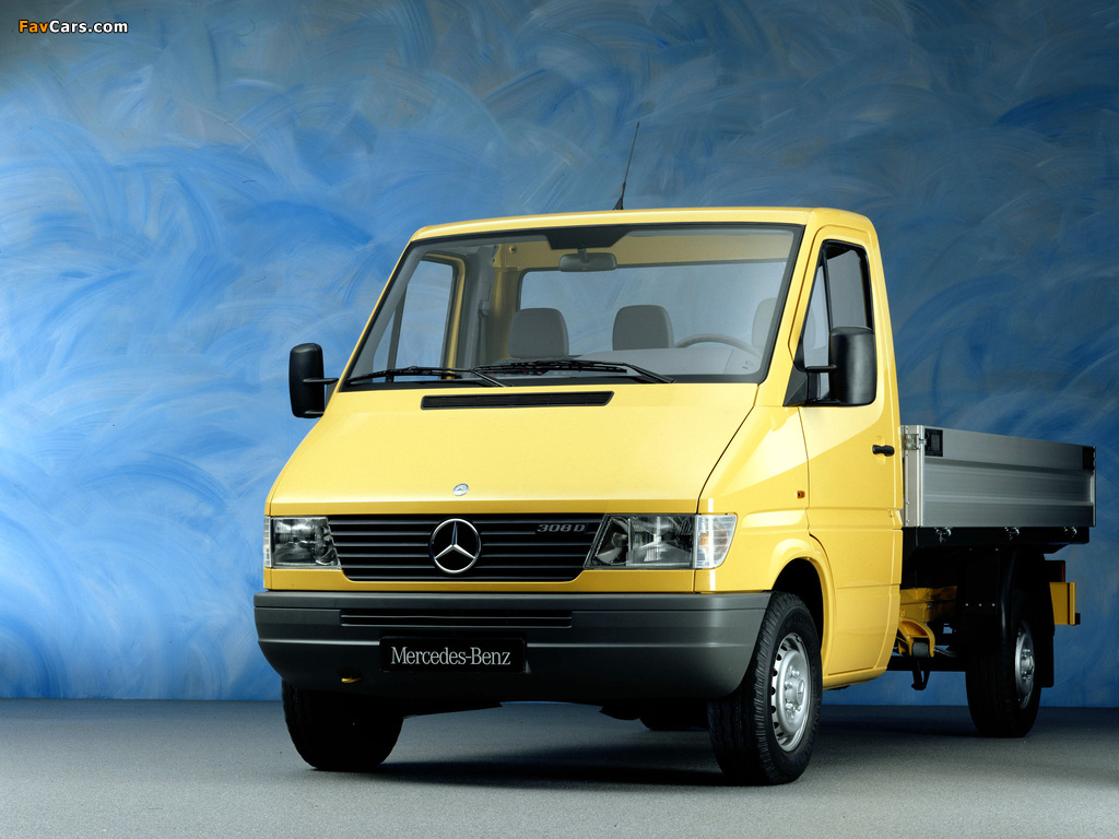 Images of Mercedes-Benz Sprinter Pickup 1995–2000 (1024 x 768)