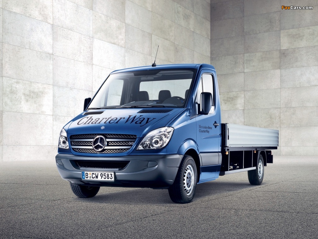Images of Mercedes-Benz Sprinter Dropside (W906) 2006–13 (1024 x 768)