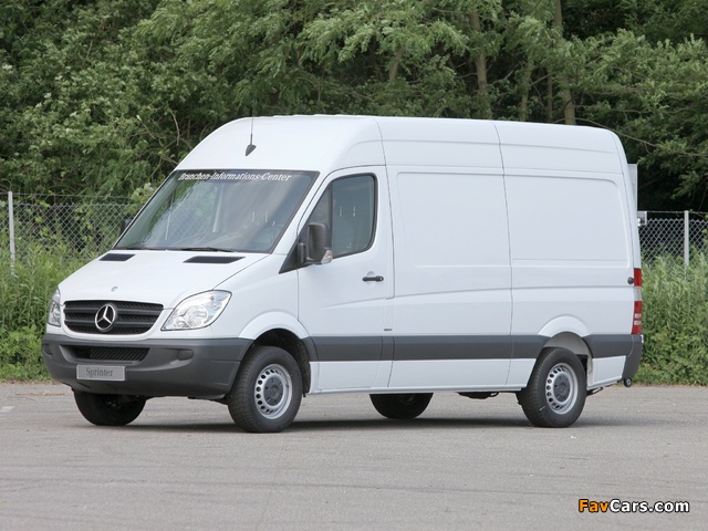 Images of Mercedes-Benz Sprinter High Roof Van (W906) 2006–13 (640 x 480)