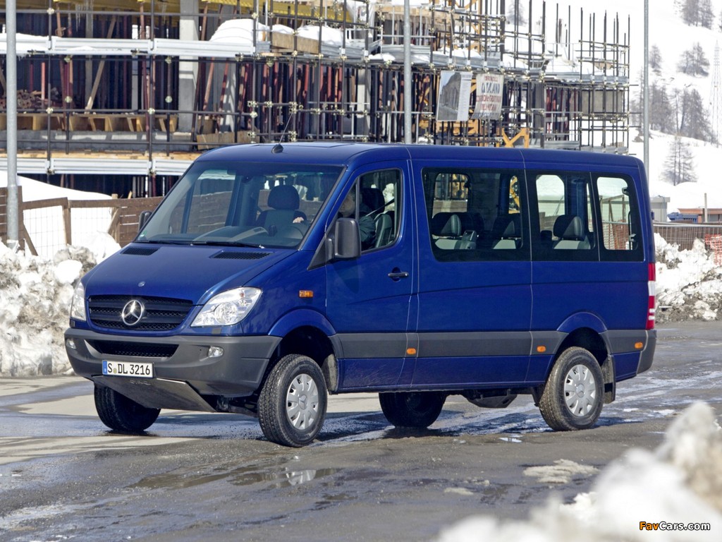 Images of Mercedes-Benz Sprinter 4x4 (W906) 2009–13 (1024 x 768)