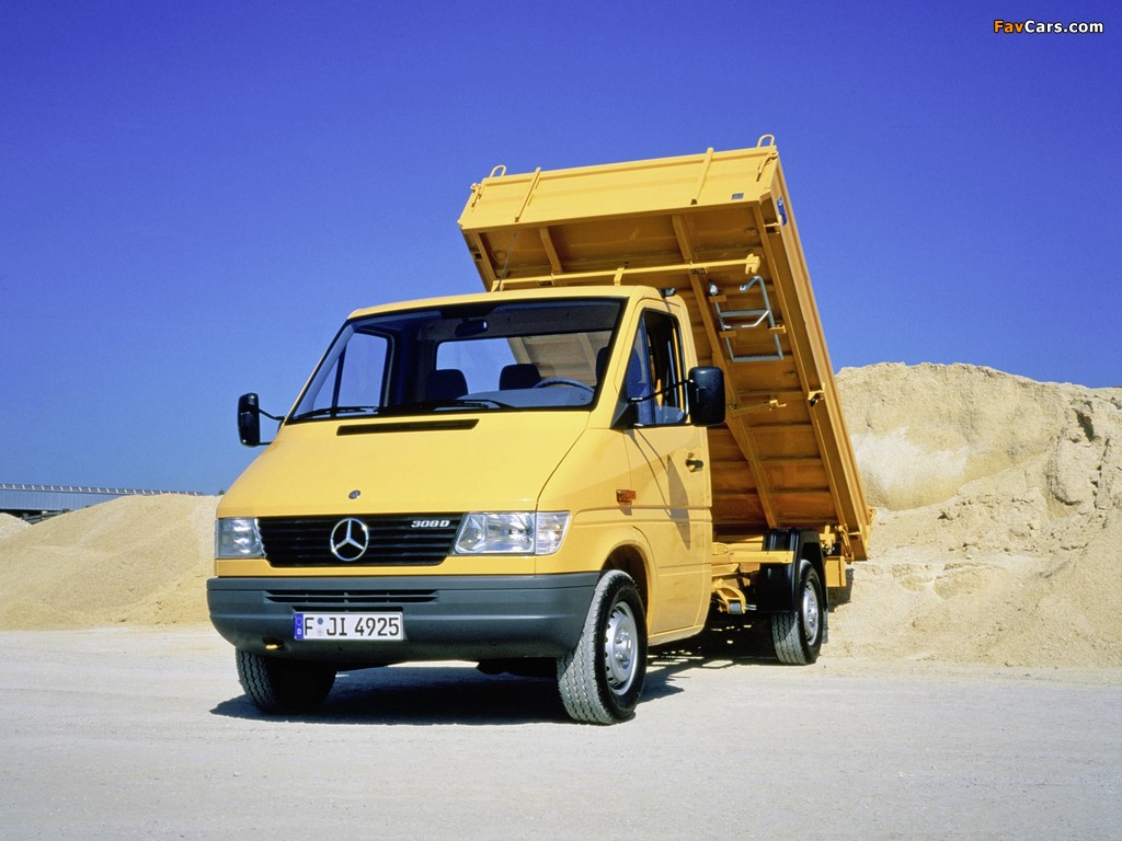 Mercedes-Benz Sprinter Pickup 1995–2000 pictures (1024 x 768)