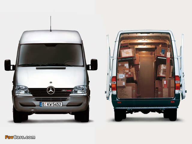 Mercedes-Benz Sprinter Van 2000–06 pictures (640 x 480)