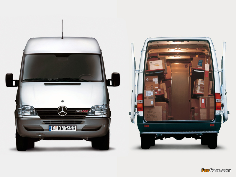 Mercedes-Benz Sprinter Van 2000–06 pictures (800 x 600)