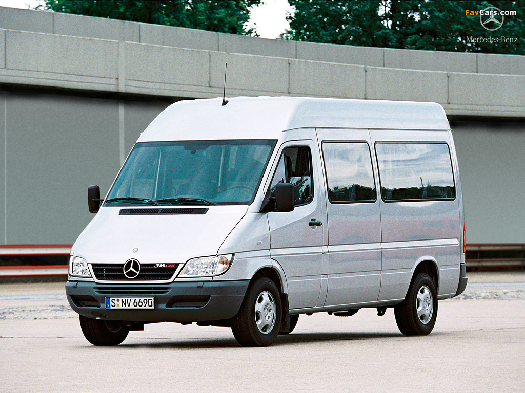 Mercedes-Benz Sprinter 2002–06 images (1024 x 768)