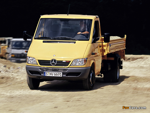 Mercedes-Benz Sprinter Pickup 2002–06 photos (640 x 480)