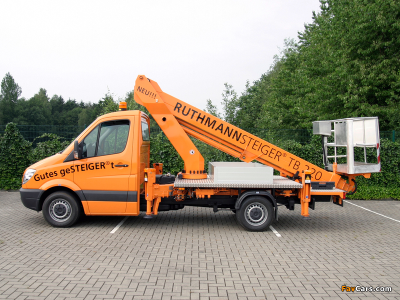 Mercedes-Benz Sprinter Crane (W906) 2006 images (800 x 600)