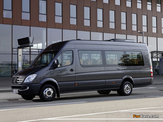 Mercedes-Benz Sprinter Transfer 45 (W906) 2006–13 images (640 x 480)