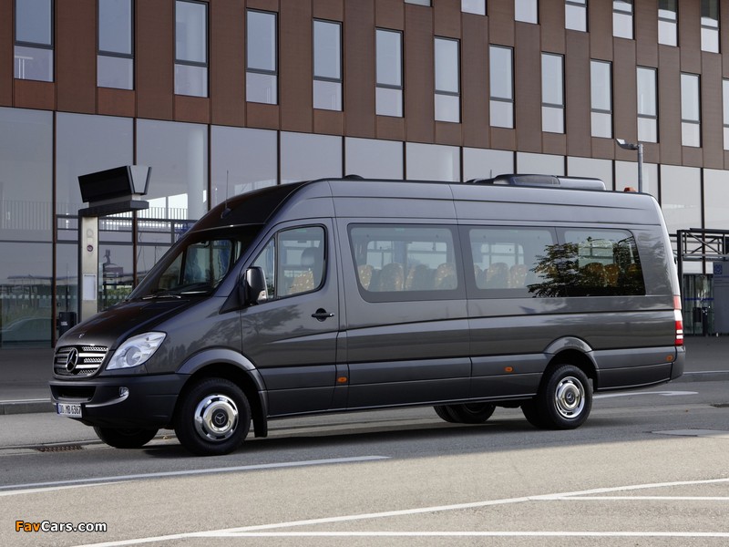 Mercedes-Benz Sprinter Transfer 45 (W906) 2006–13 images (800 x 600)