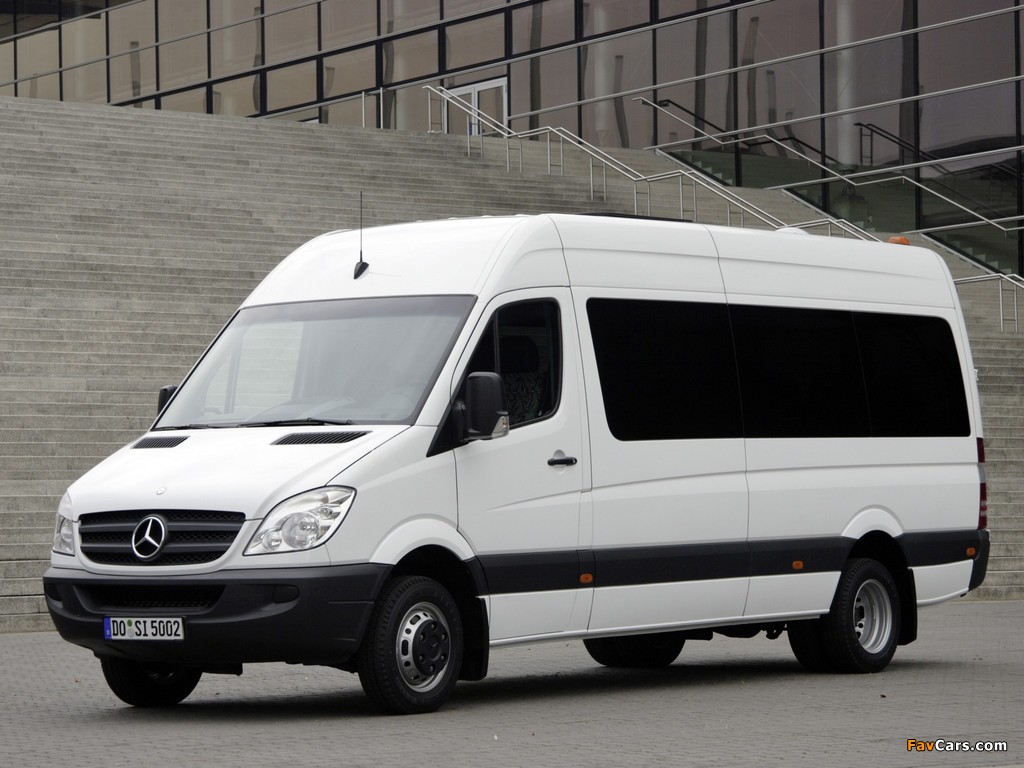 Mercedes-Benz Sprinter Transfer 35 (W906) 2006–13 images (1024 x 768)