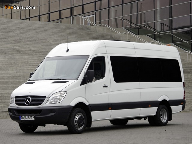 Mercedes-Benz Sprinter Transfer 35 (W906) 2006–13 images (640 x 480)
