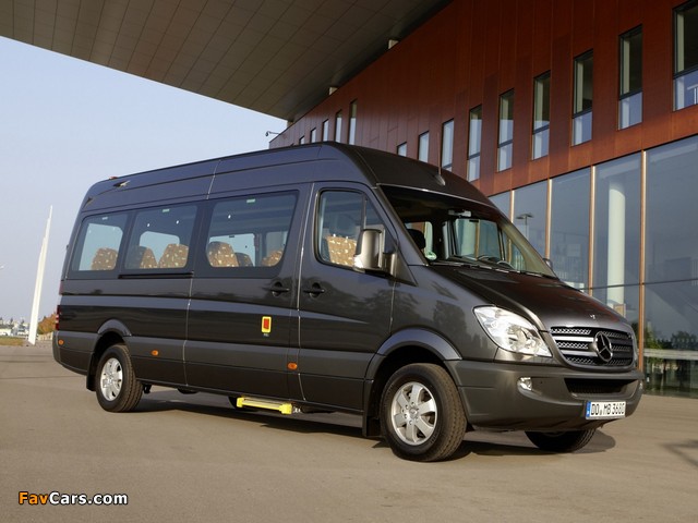 Mercedes-Benz Sprinter Transfer 34 (W906) 2006–13 images (640 x 480)