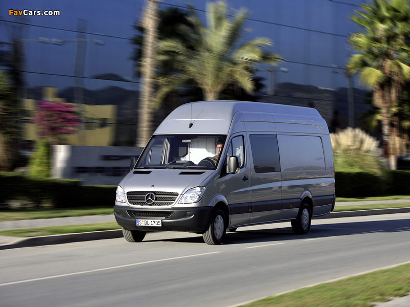 Mercedes-Benz Sprinter Van XL (W906) 2006–13 images (800 x 600)