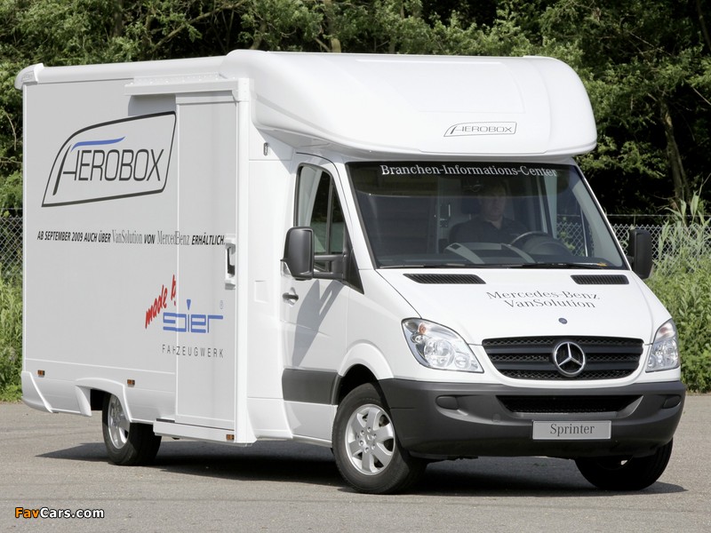 Mercedes-Benz Sprinter Box Van (W906) 2006 images (800 x 600)