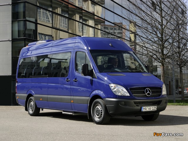 Mercedes-Benz Sprinter Transfer 34 (W906) 2006–13 photos (640 x 480)