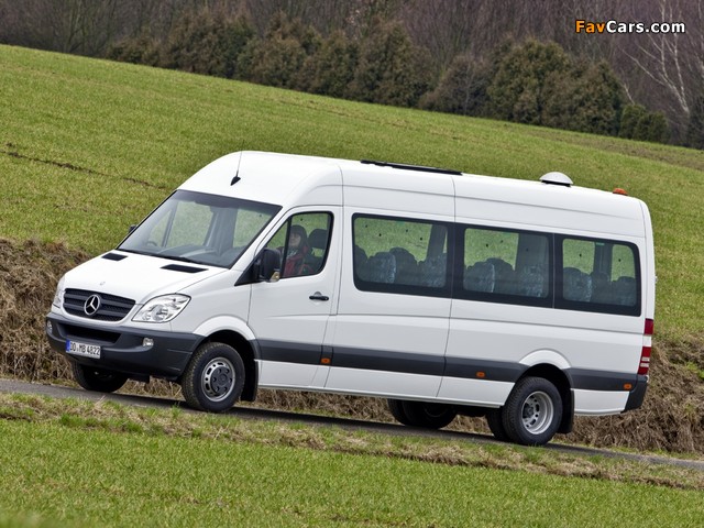 Mercedes-Benz Sprinter Transfer 35 (W906) 2006–13 photos (640 x 480)