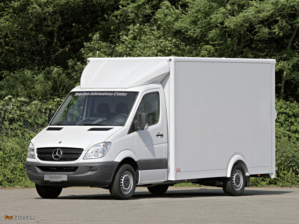 Mercedes-Benz Sprinter Box Van (W906) 2006 photos (1024 x 768)