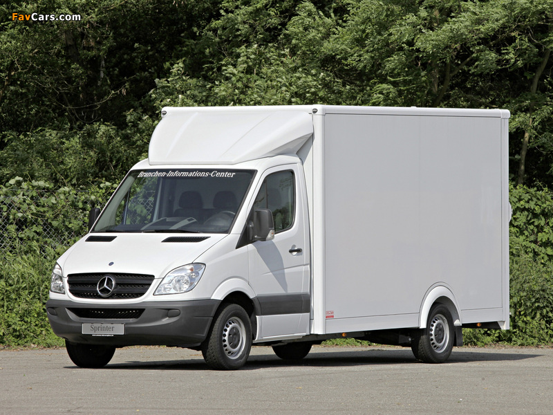 Mercedes-Benz Sprinter Box Van (W906) 2006 photos (800 x 600)