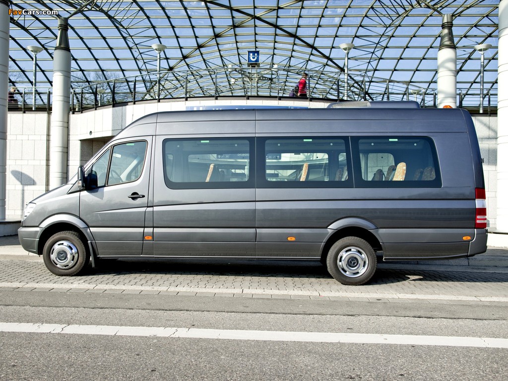 Mercedes-Benz Sprinter Transfer 45 (W906) 2006–13 pictures (1024 x 768)