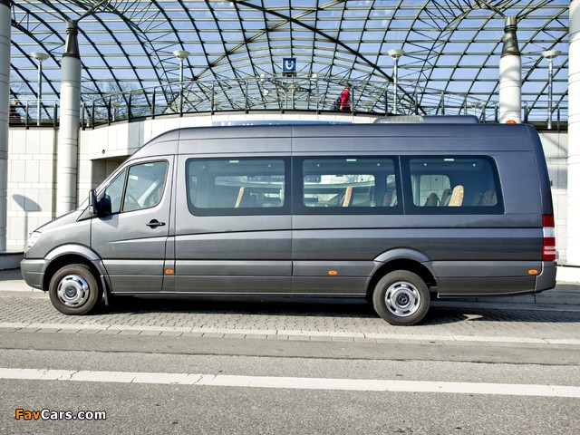 Mercedes-Benz Sprinter Transfer 45 (W906) 2006–13 pictures (640 x 480)