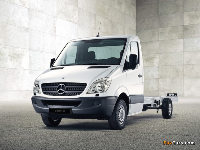 Mercedes-Benz Sprinter Chassis (W906) 2006–13 pictures (640 x 480)