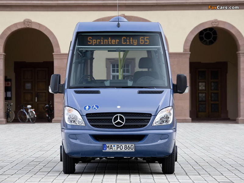 Mercedes-Benz Sprinter City 65 (W906) 2006 pictures (800 x 600)