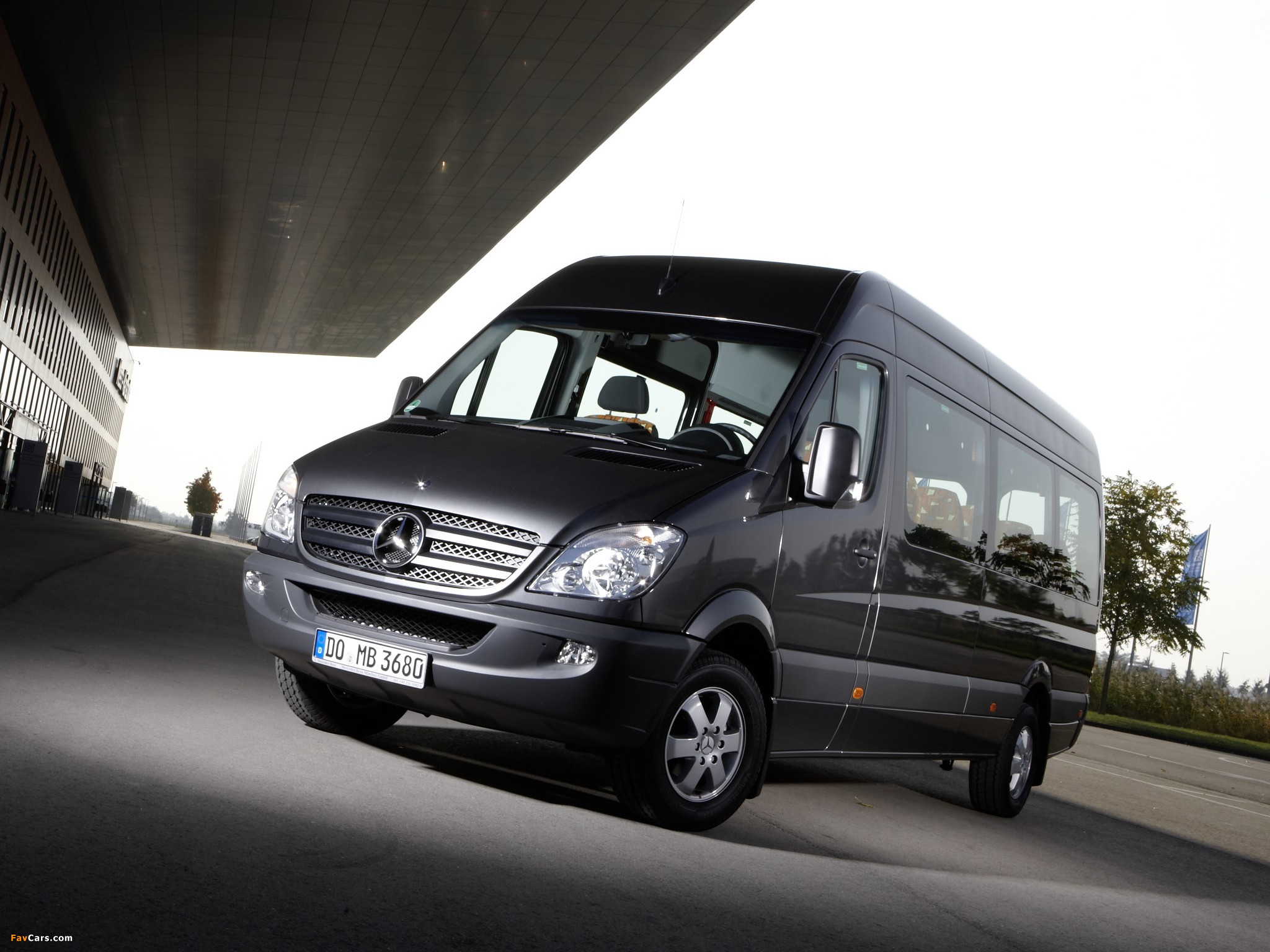 Mercedes-Benz Sprinter Transfer 34 (W906) 2006–13 wallpapers (2048 x 1536)