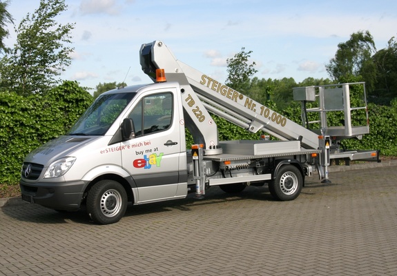 Mercedes-Benz Sprinter Crane (W906) 2006 wallpapers