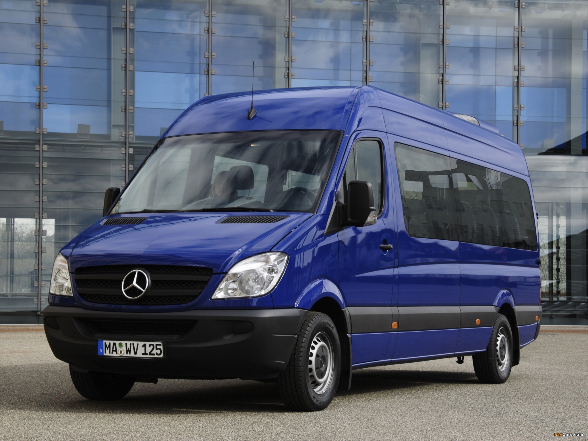 Mercedes-Benz Sprinter Transfer 34 (W906) 2006–13 wallpapers (2048 x 1536)