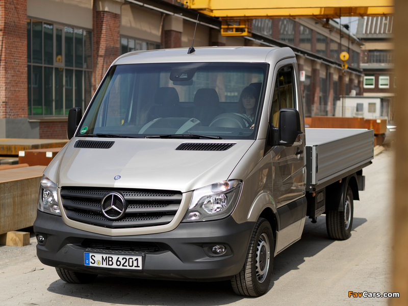 Mercedes-Benz Sprinter Dropside (W906) 2013 pictures (800 x 600)