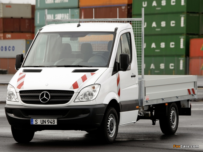 Pictures of Mercedes-Benz Sprinter Dropside (W906) 2006–13 (800 x 600)