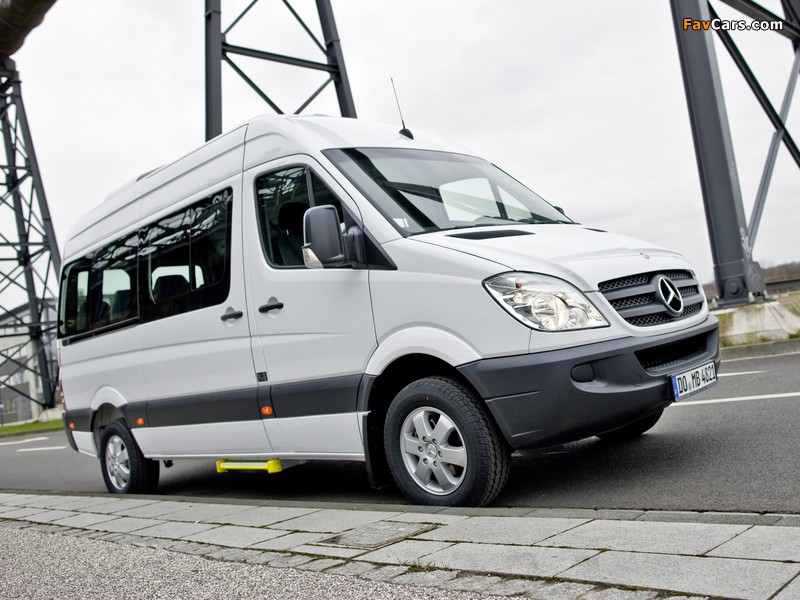 Pictures of Mercedes-Benz Sprinter Transfer 23 (W906) 2006–13 (800 x 600)