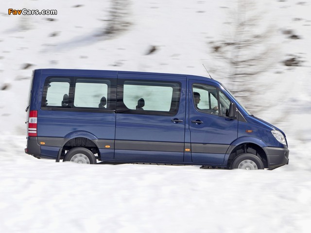 Pictures of Mercedes-Benz Sprinter 4x4 (W906) 2009–13 (640 x 480)