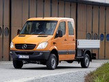 Pictures of Mercedes-Benz Sprinter Double Cab Dropside 4x4 (W906) 2009–13