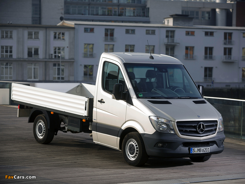 Pictures of Mercedes-Benz Sprinter Dropside (W906) 2013 (800 x 600)