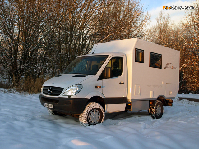 Mercedes-Benz Sprinter Exploryx Impala II (W906) 2006 wallpapers (640 x 480)