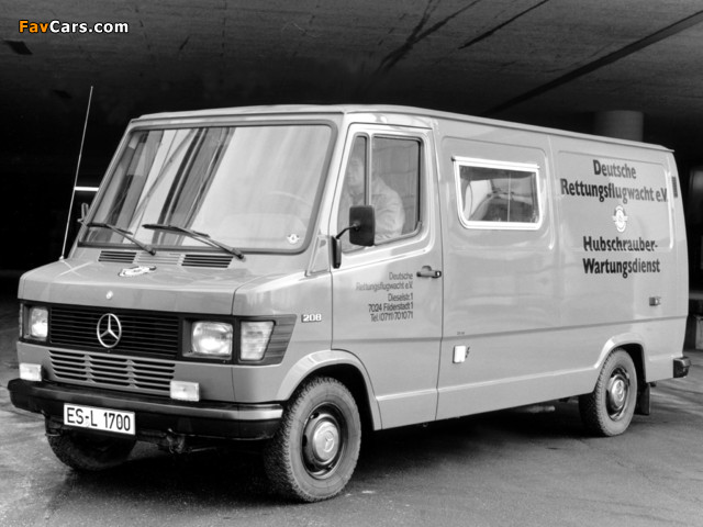 Mercedes-Benz T1 208 Van 1977–89 images (640 x 480)