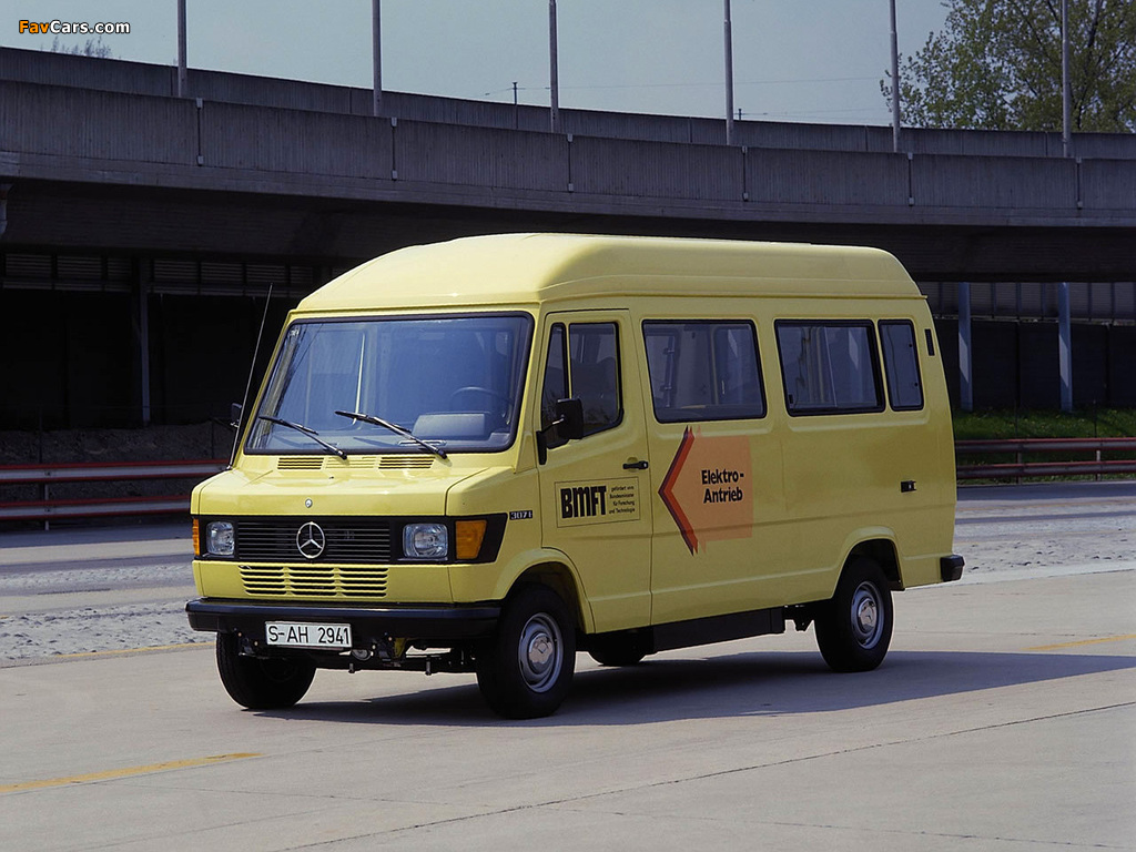 Mercedes-Benz T1 307E Elektro-Antrieb 1980 images (1024 x 768)
