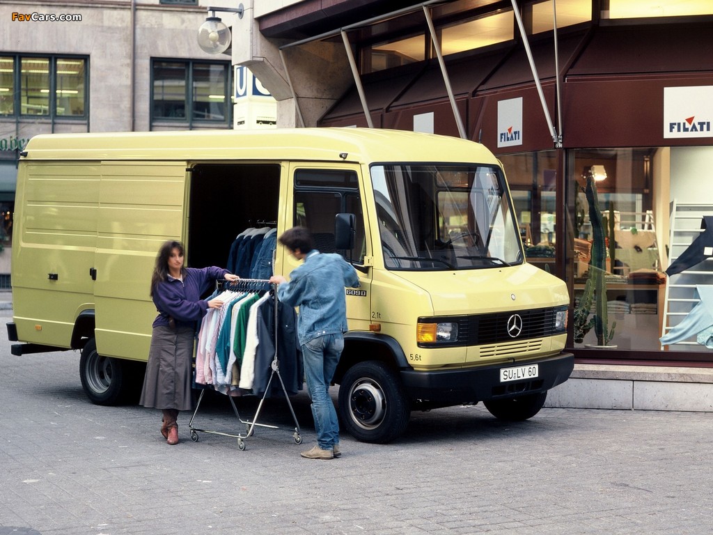 Mercedes-Benz T2 609D Van 1986–96 images (1024 x 768)