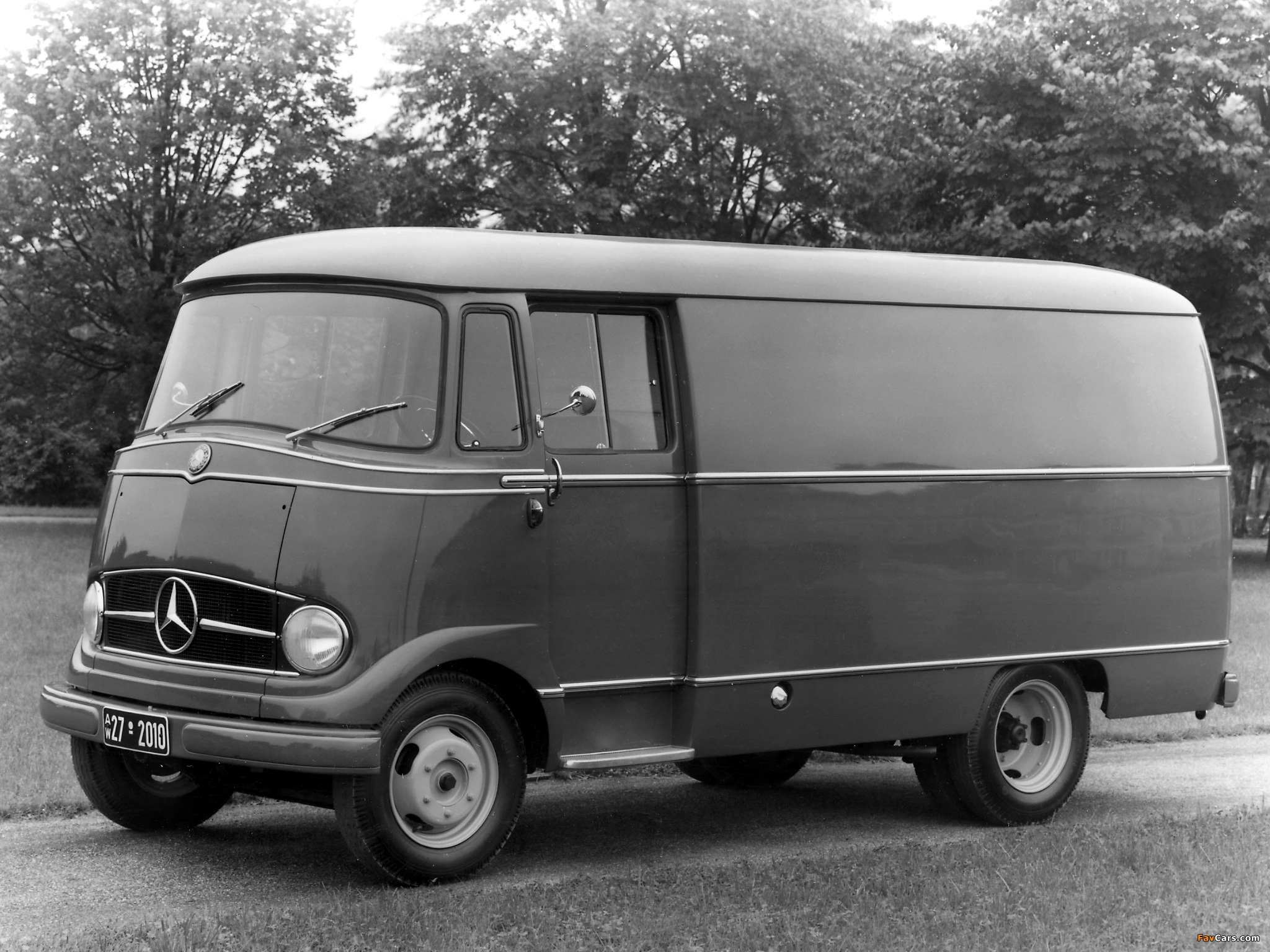 Images of Mercedes-Benz Transporter Van (L319) 1955–67 (2048 x 1536)