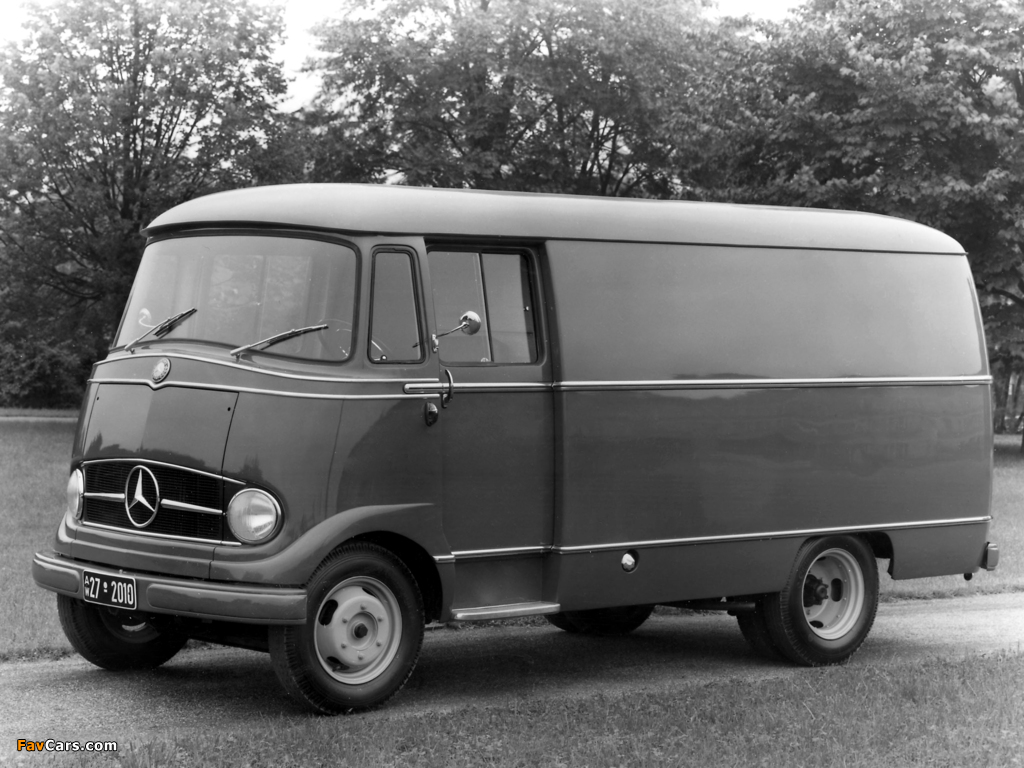 Images of Mercedes-Benz Transporter Van (L319) 1955–67 (1024 x 768)
