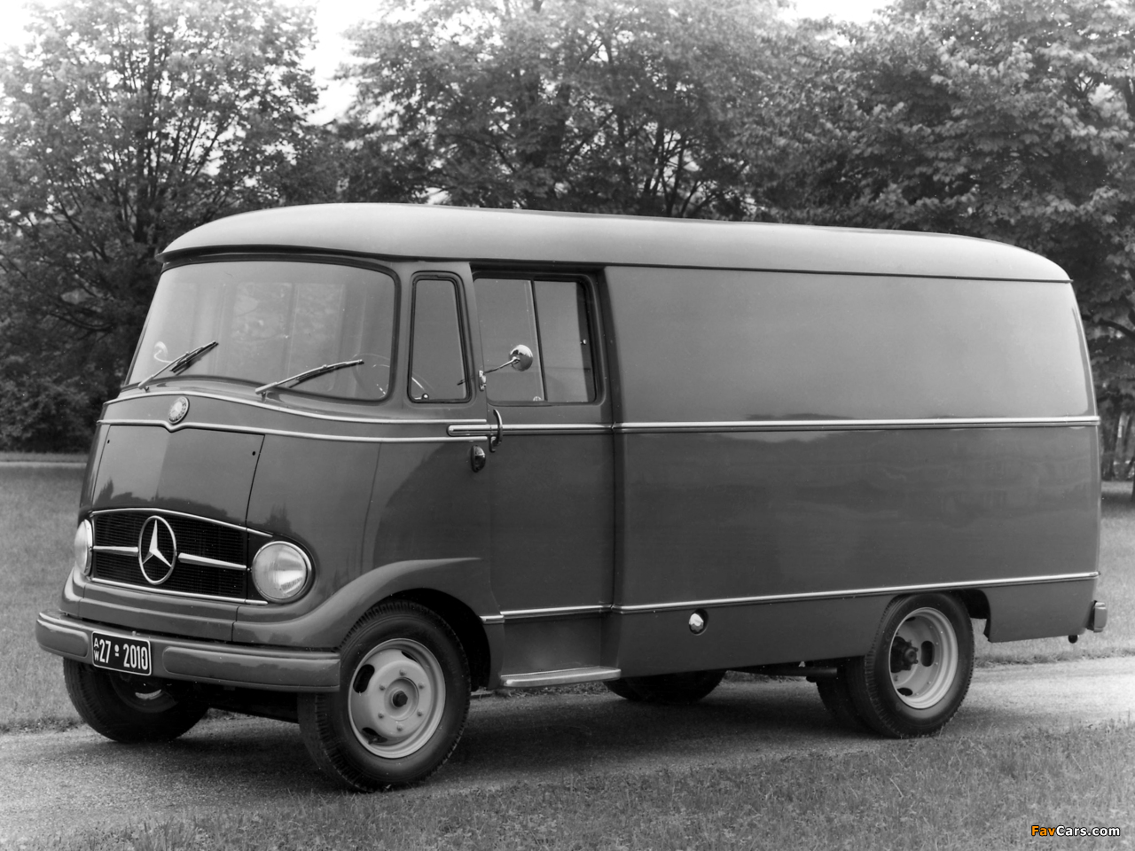 Images of Mercedes-Benz Transporter Van (L319) 1955–67 (1280 x 960)