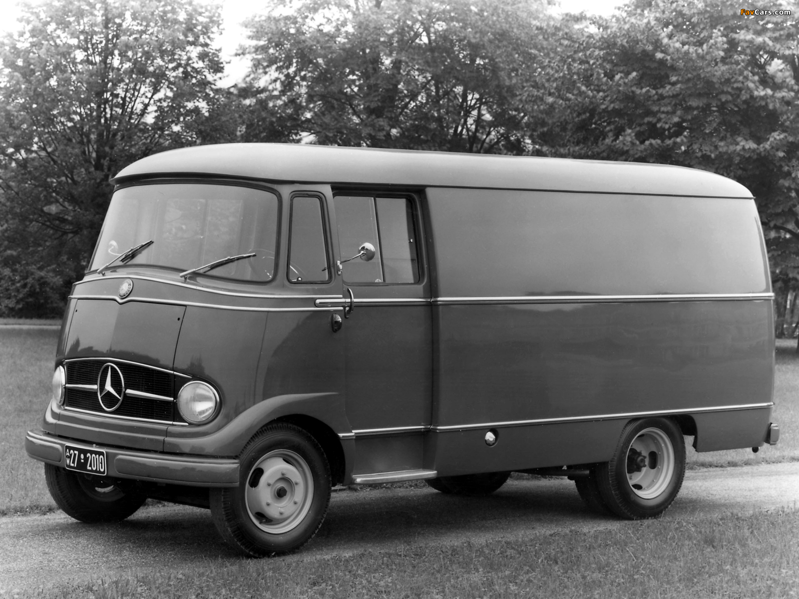 Images of Mercedes-Benz Transporter Van (L319) 1955–67 (1600 x 1200)