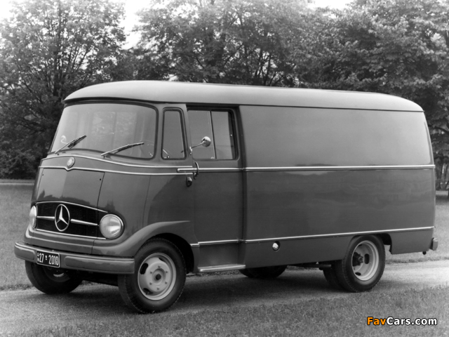Images of Mercedes-Benz Transporter Van (L319) 1955–67 (640 x 480)