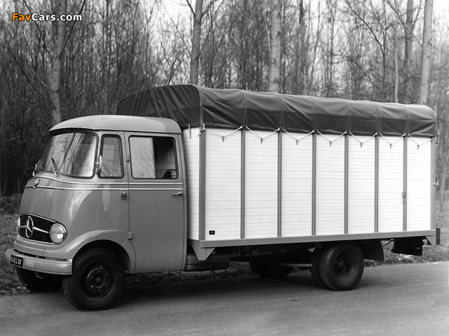 Mercedes-Benz Transporter (L319) 1955 images (640 x 480)